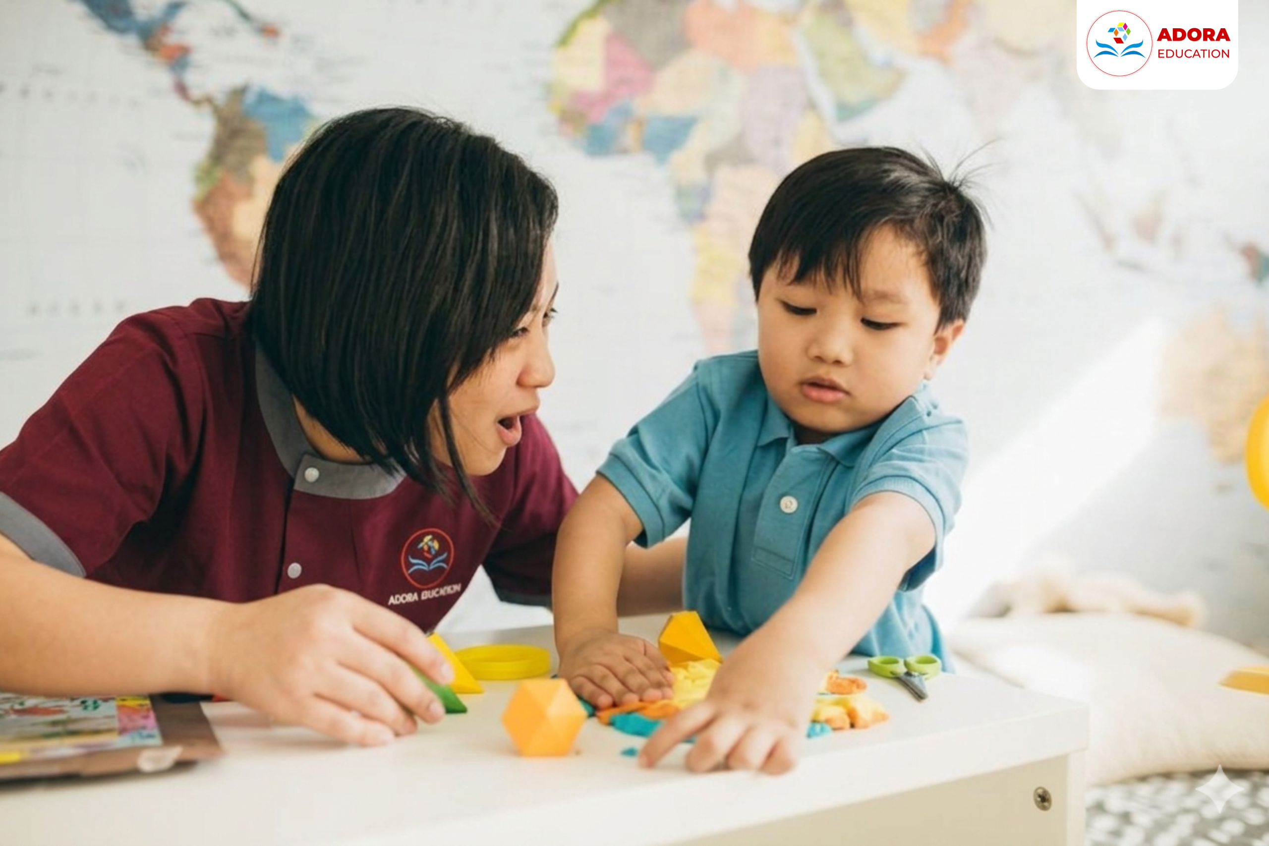 đồng hành cùng trẻ trong sinh hoạt hằng ngày 