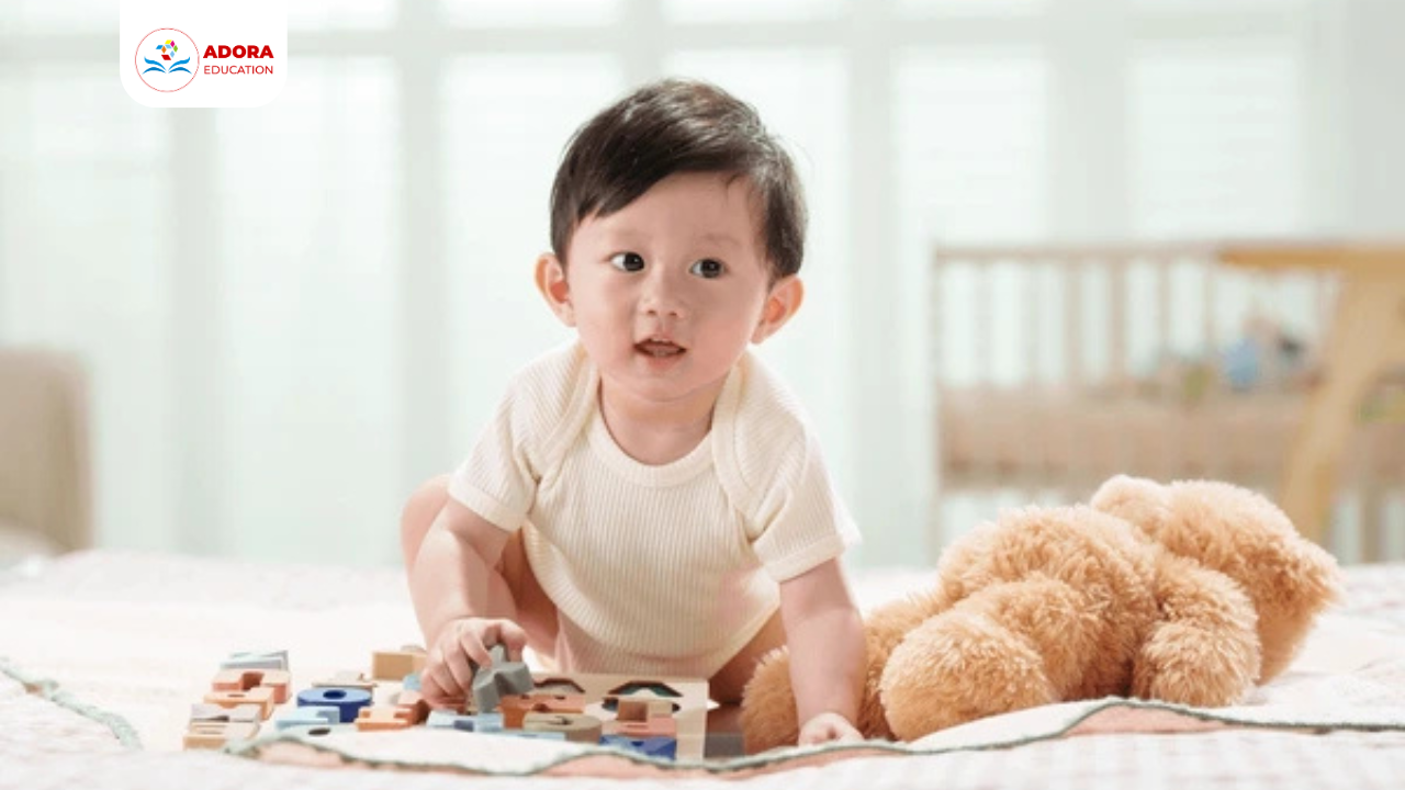 bé ngủ ngon trong môi trường gia đình
