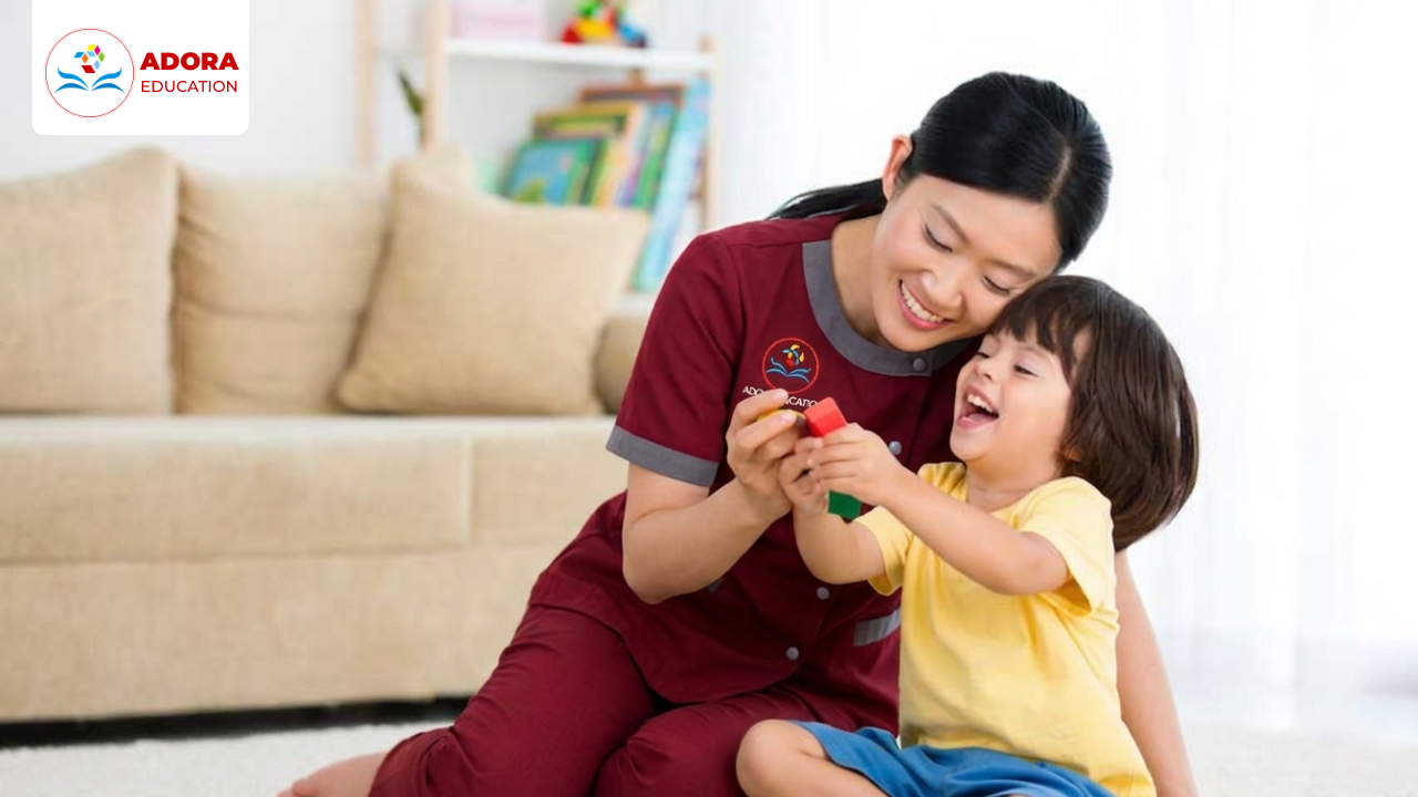 nanny chăm sóc trẻ sơ sinh
