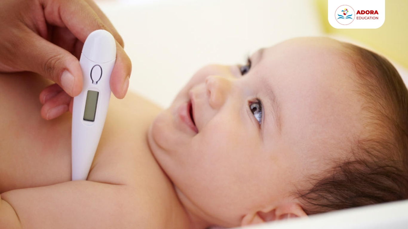 cách đo nhiệt độ chính xác cho trẻ sơ sinh