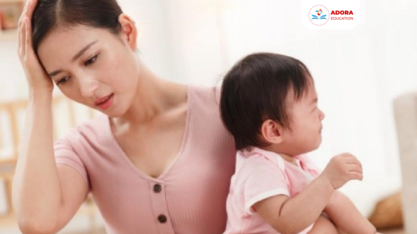trẻ non bỏ bú quấy khóc