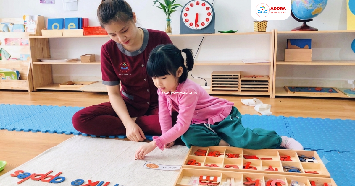 giáo dục sớm trẻ 0-6 tuổi