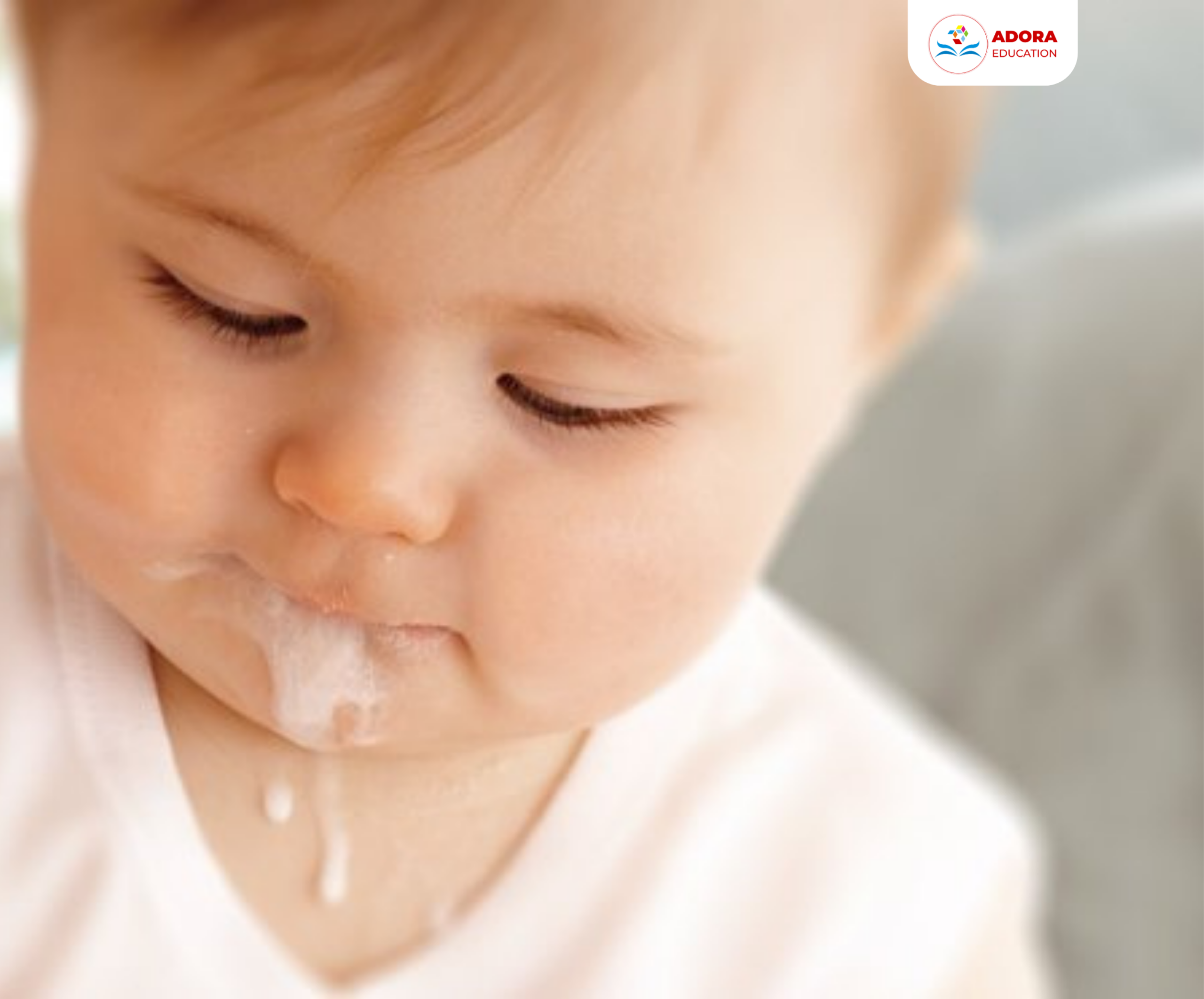 nôn, trớ, ọc sữa ở trẻ em khác nhau 