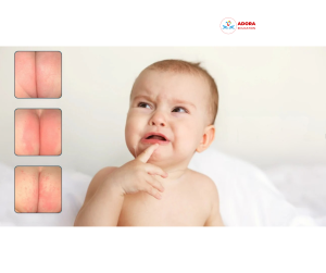 trẻ sơ sinh bị hăm là gì