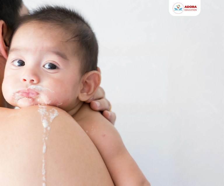 nôn trớ ở trẻ sơ sinh khi nào là bình thường